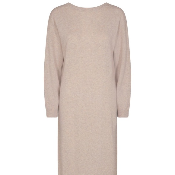 Marks & Spencer Knit Maxi Dress — Tan & Cream (US L) - Picture 1 of 5